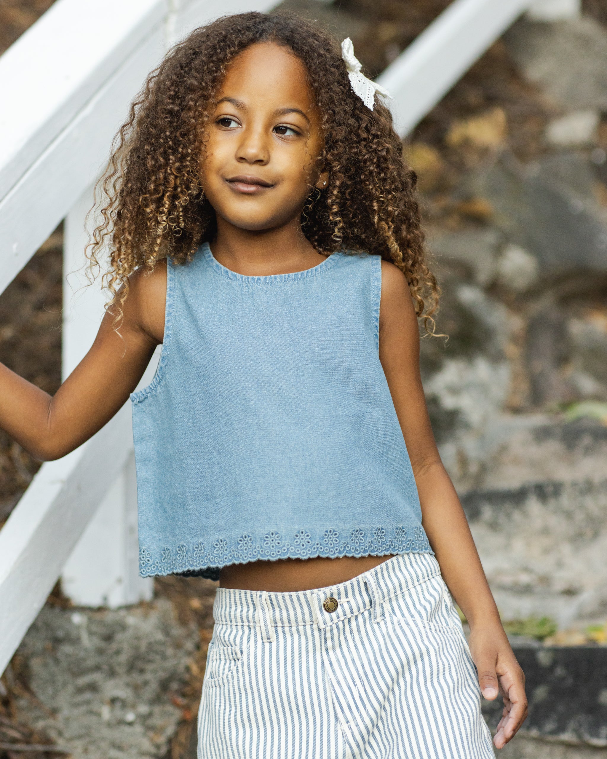 Aaron Top Washed Blue - Image 3