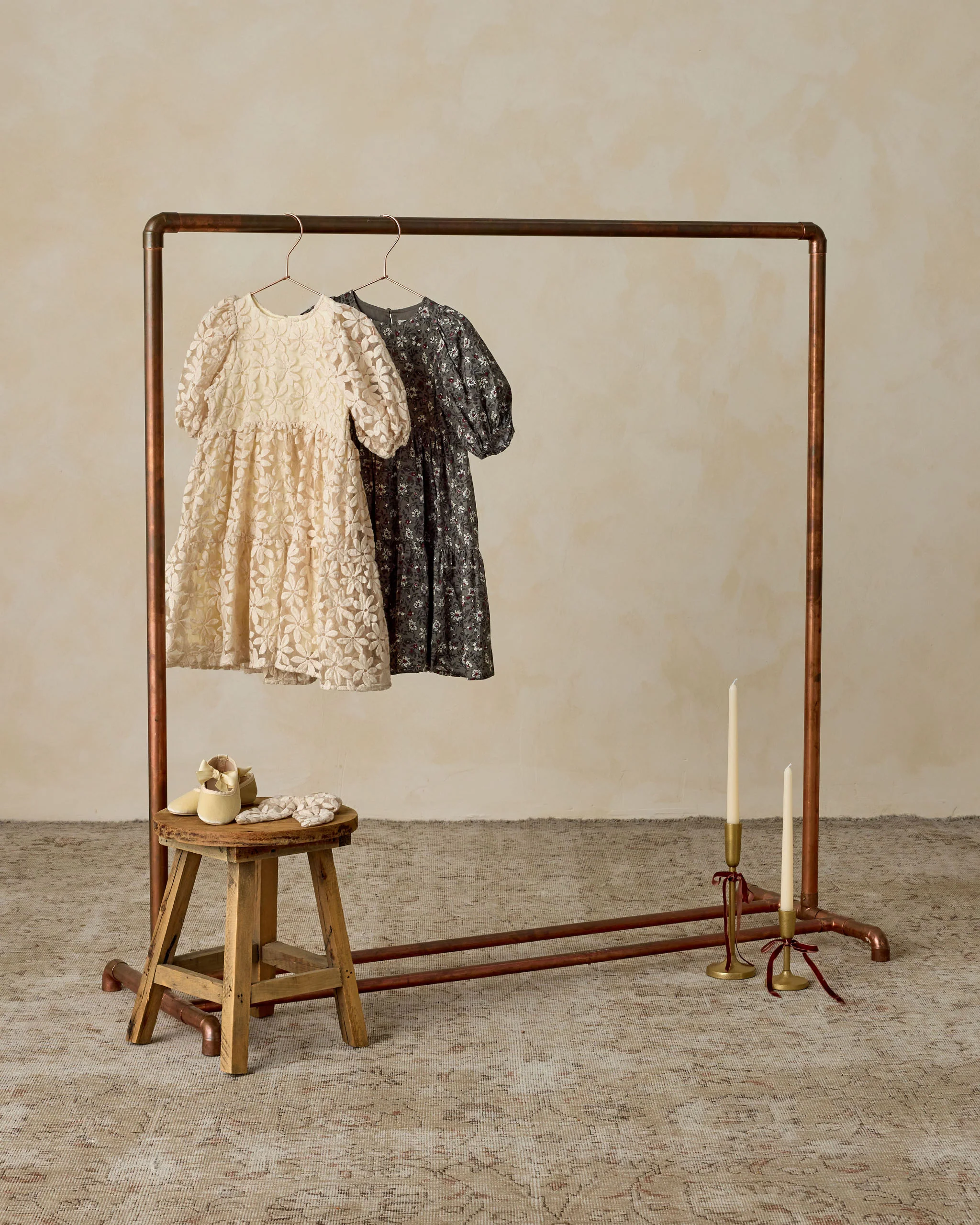 Bow Ballet Flats Champagne - Image 3