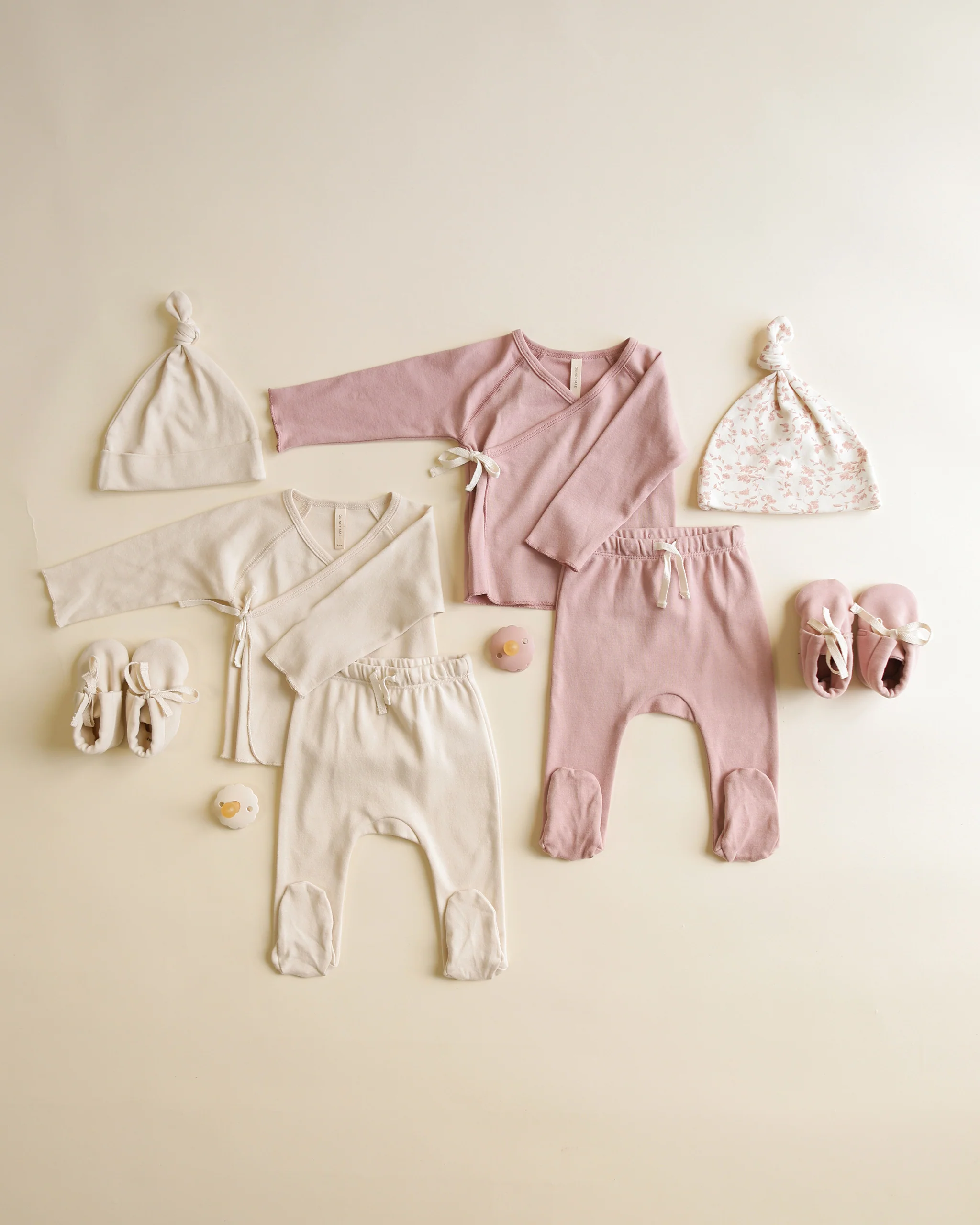 Knotted Baby Hat Natural - Image 3