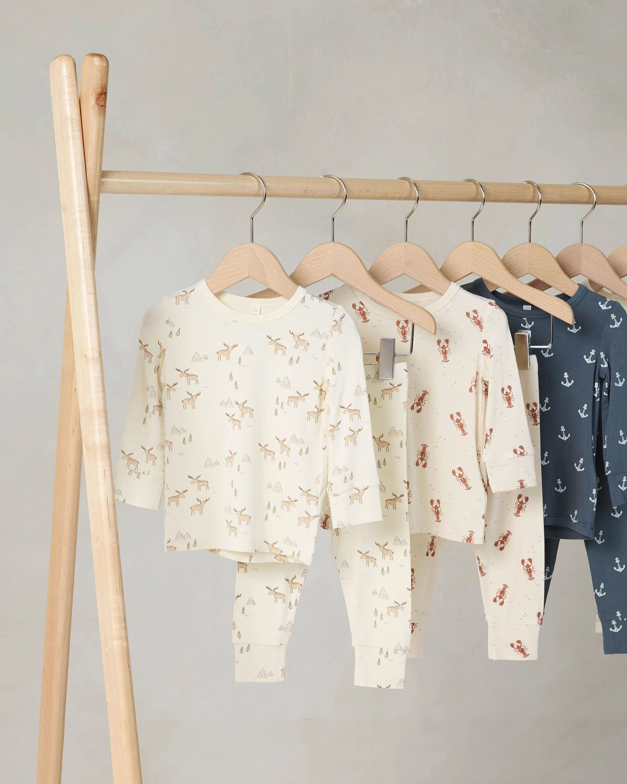 Long Sleeve Pajamas Moose - Image 3